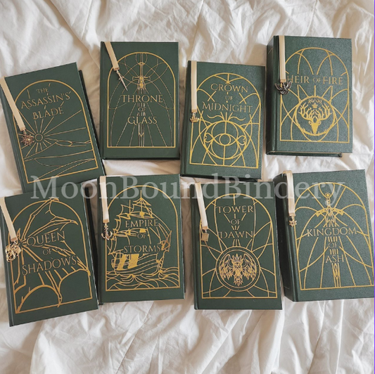 Throne of Glass Series Rebind - Made to Order
